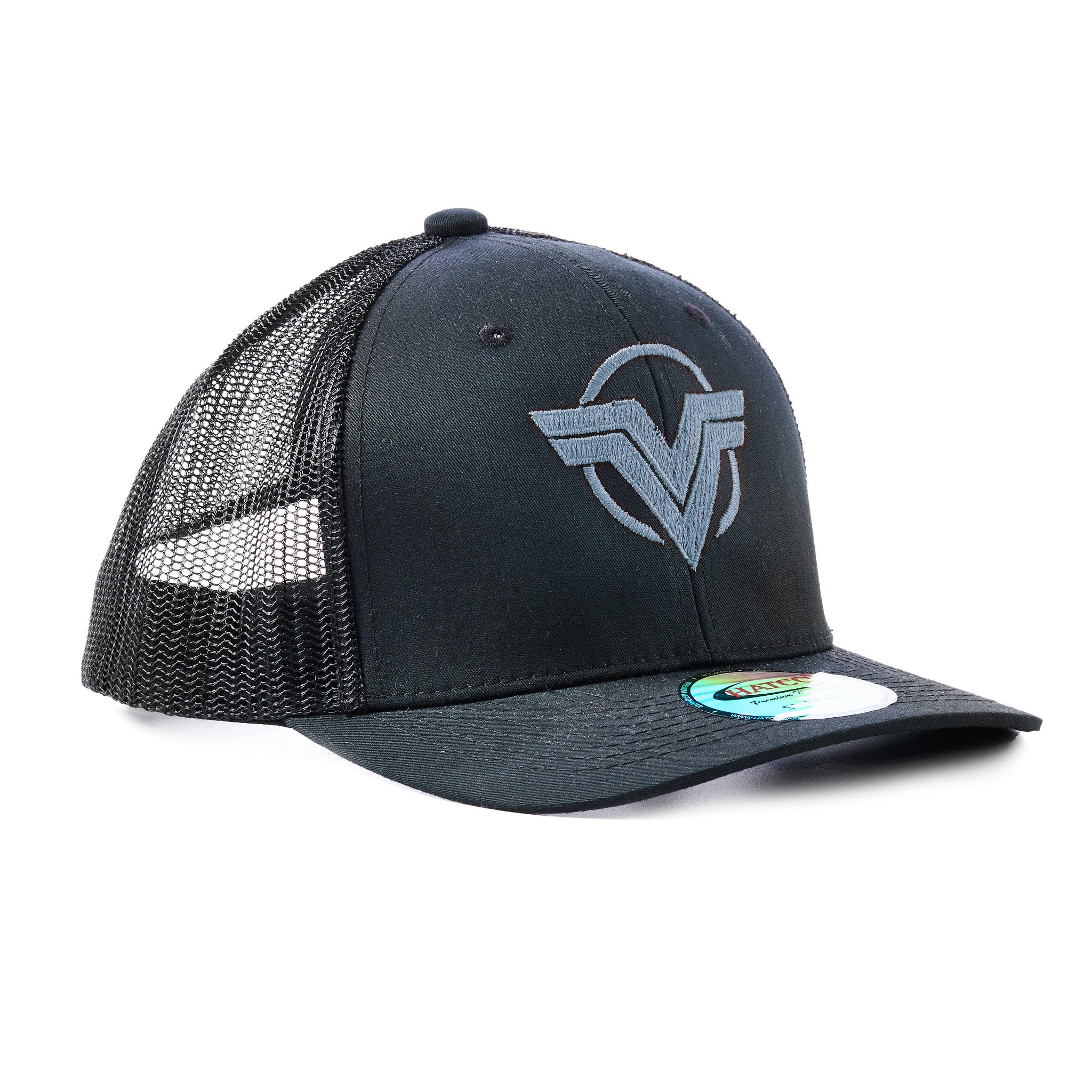 Vintage Vivian collection black 100% breathable polyester hat one size 100% Ripstop Cotton Premium Baseball Hat Charcoal Gray main image 3
