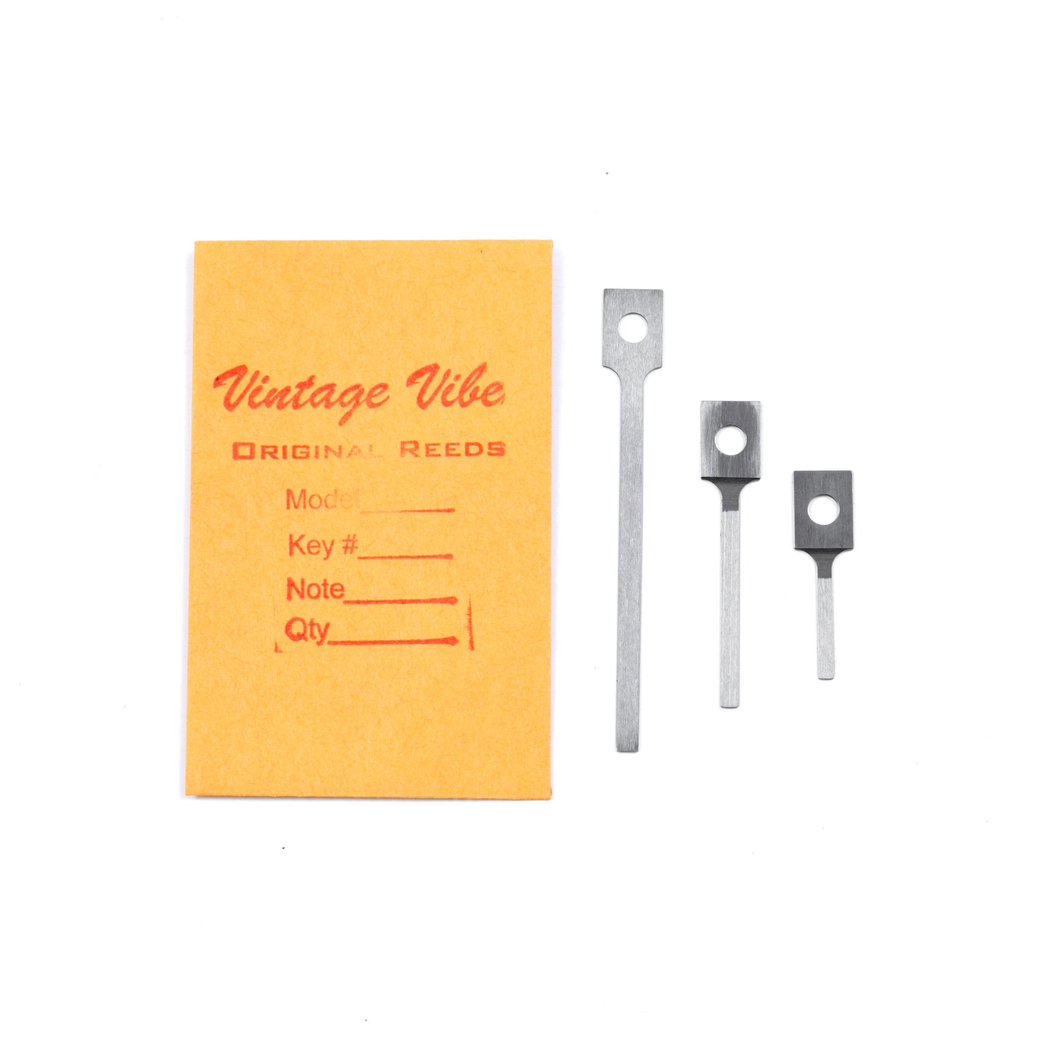 Wurlitzer Blank Reeds Sample Pack - Vintage Vibe - Vintage Vibe