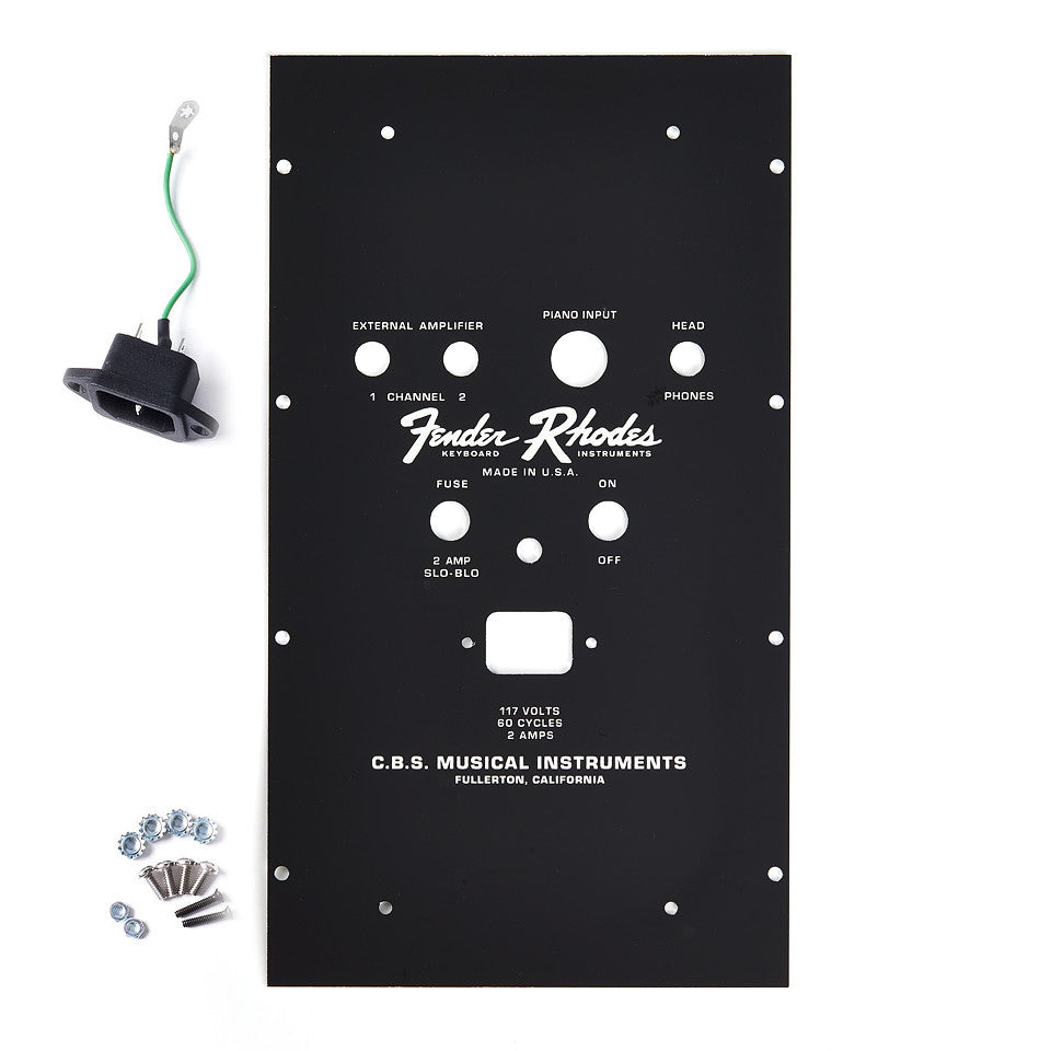 4 Pin Suitcase Power Supply Faceplate – Vintage Vibe