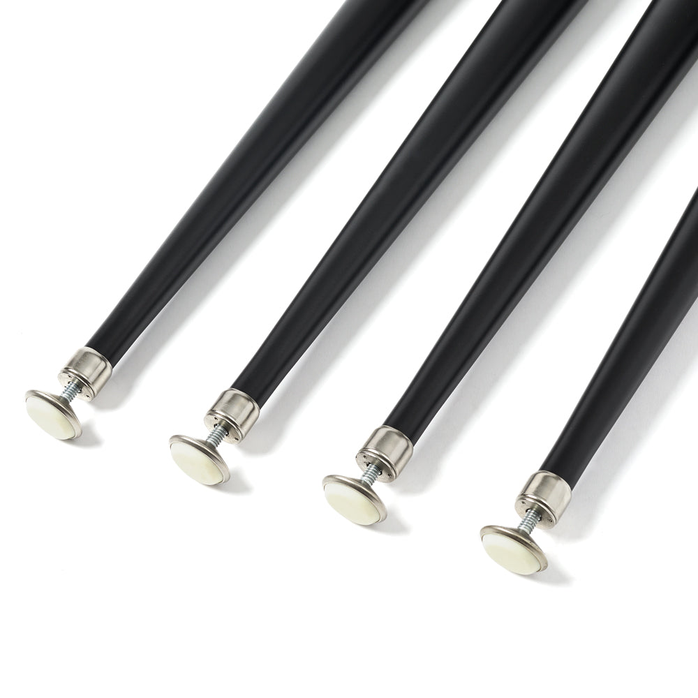 Wurlitzer Black Metal Leg Set – Vintage Vibe