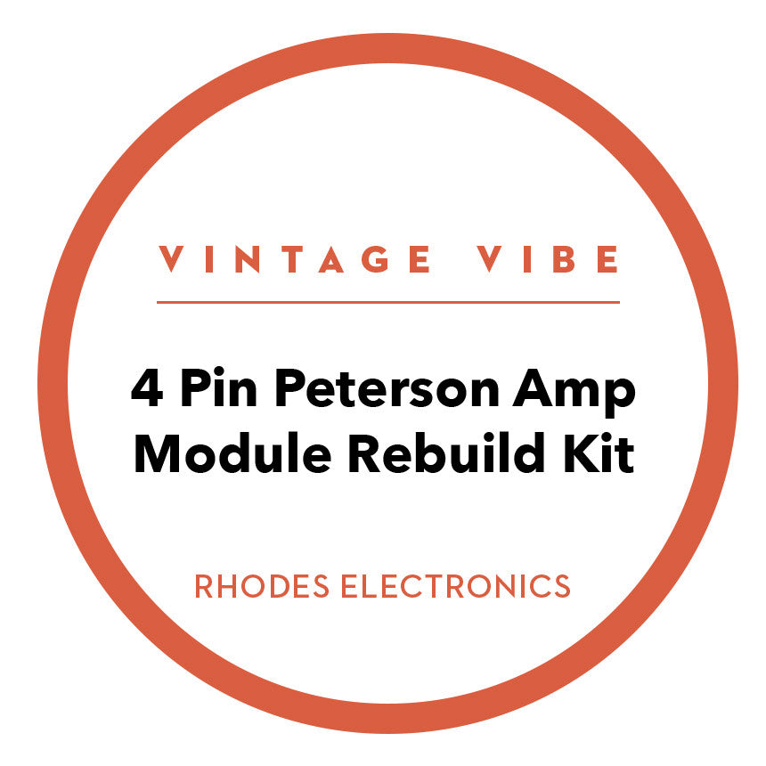 Fender Rhodes 4 Pin Peterson Amp Module Rebuild Kit - Vintage Vibe - Vintage Vibe