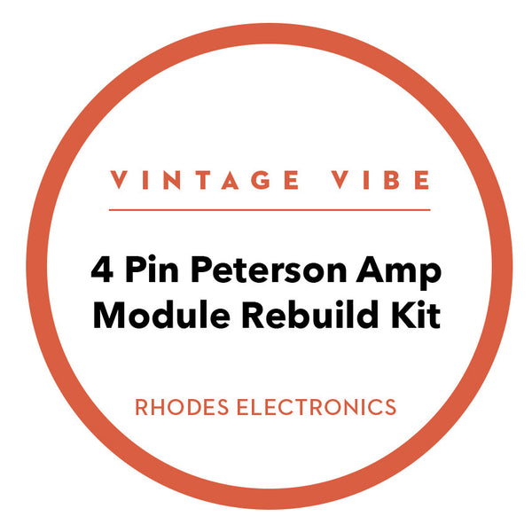 Fender Rhodes 4 Pin Peterson Amp Module Rebuild Kit
