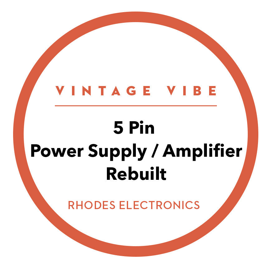Rhodes 5 Pin Power Supply / Amplifier - Rebuilt - Vintage Vibe - Vintage Vibe