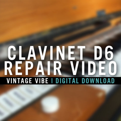 Clavinet D6 Repair Video - Vintage Vibe - Vintage Vibe