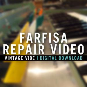 Farfisa Repair Video - Vintage Vibe - Vintage Vibe