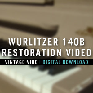 Wurlitzer 140B Restoration Video - Vintage Vibe - Vintage Vibe