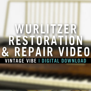 Wurlitzer Restoration and Repair Video - Vintage Vibe - Vintage Vibe