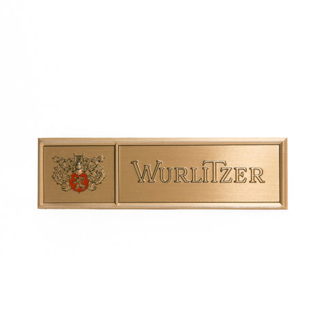 Wurlitzer 106 Name Plate - Vintage Vibe - Vintage Vibe